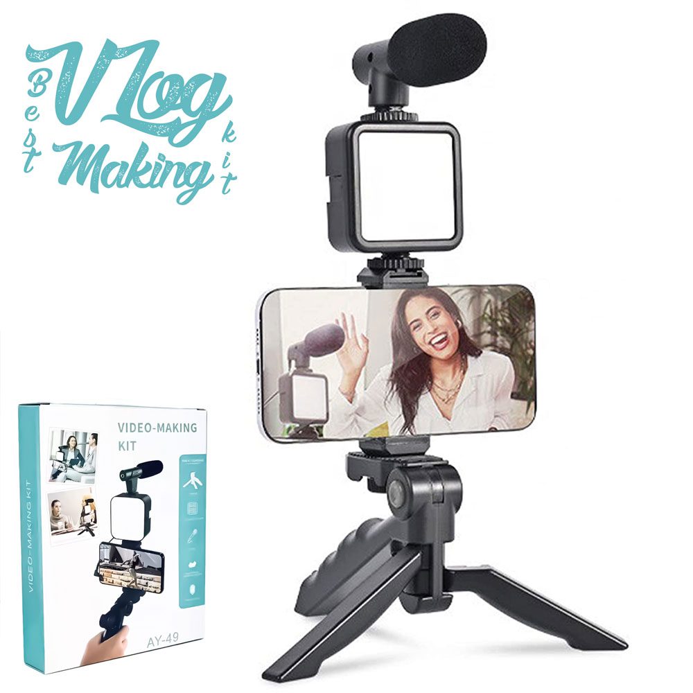 AY-49 Tripod Vlogging Kit