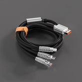 3 in 1 Silicon Fast charging data cable