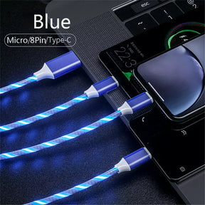 3 in 1 lightning cable